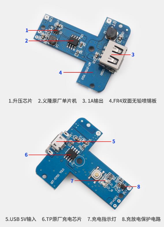 剃须刀电路板结构